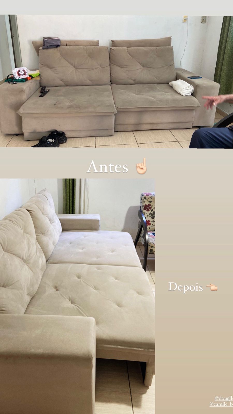 Antes - Limpeza Profissional